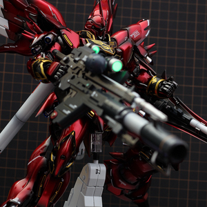 万代高达 mg 1/100 新安洲ova 代工制作成品模型礼物