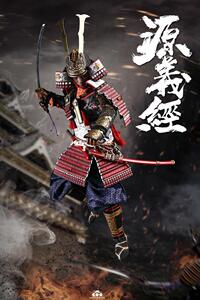coomodel 1/6 源义经 日本战国武将 合金盔甲胄兵人手办武士模型
