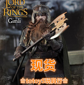 asmus toys 1/6 魔戒 指环王 霍比特人 吉姆利 gimli 矮人 人偶