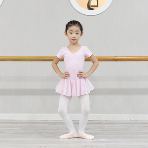 儿童舞蹈服女童练功服体操服幼儿芭蕾舞蹈裙蓬蓬裙形体表演出服装