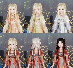 剑网3剑三剑3外观琼枝金鹊同人盒子鹊金清影凌风红妆黑白发头像