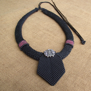 原创项链绳子手工编织脖绳吊坠绳高档玉佩挂绳粗挂件绳玉绳项圈女