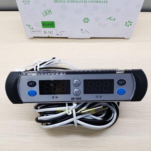 尚方冰箱温控器sf-582 冰柜温控器冷藏 冷冻 双温度控制器 温控仪