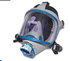海固HG911活性炭防毒面具 全面罩大视野防毒气防尘面具套装
