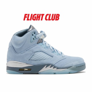 air jordan 5 aj5 蓝鸟 湖水蓝 浅蓝色男女高帮篮球鞋 dd9336-400