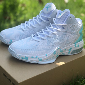 安踏篮球鞋男鞋星轨汤普森kt3team春夏高帮男球鞋11741105