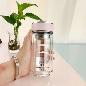 茶杯带盖玻璃200毫升