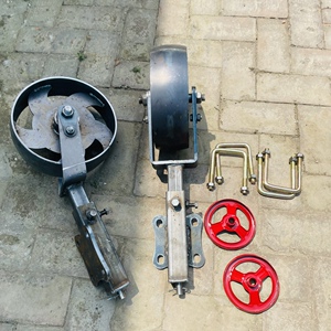 地轮限位轮旋耕机播种机直径27厘米三桦犁五铧犁厂家包邮限深轮