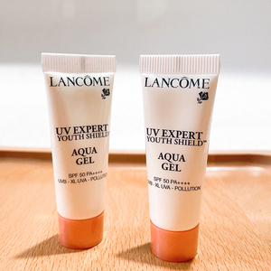 兰蔻小白管防晒乳小样10ml 轻透水漾清透空气感隔离露spf50正品