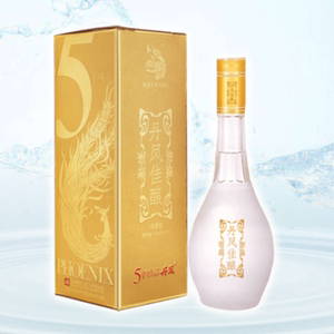 厦门特产丹凤佳酿酒39.5度浓香型白酒5年珍品金装金丹凤高粱酒