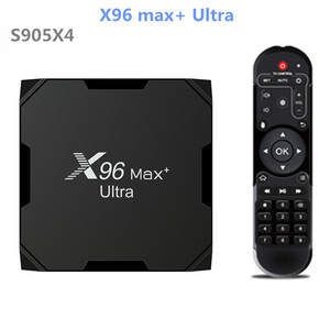 X96 max+ Ultra 机顶盒S905X4安卓11原生电视盒子wifi ott tv box