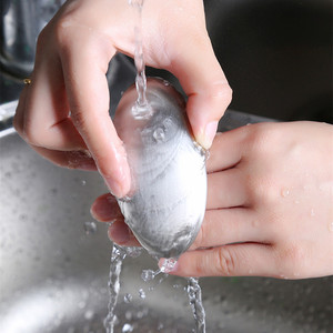 不锈钢皂去鱼腥金属皂椭圆去味皂去腥皂香家用大小号肥皂无泡沫