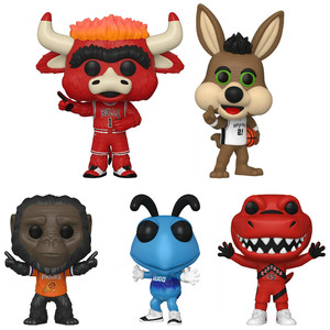 funko pop美国nba吉祥物太阳黄蜂马刺猛龙公牛玩偶收藏公仔手办礼