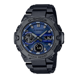 卡西欧手表g-shock gst-b400bd-1a2/ad-1a4/d-1a太阳能蓝牙男腕表