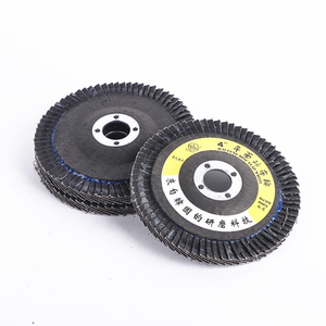 百叶片抛光片 100加厚煅烧网盖百叶轮角磨机打磨平面砂布抛光磨具