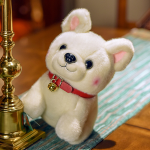 高档柴犬小狗狗公仔玩偶布偶可爱布娃娃毛绒玩具房间摆件女生礼物