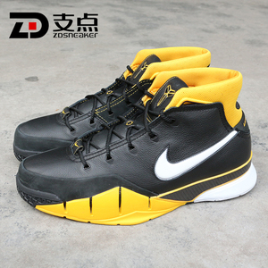 nike kobe 1 protro zk1科比1黑黄复刻迷彩联名aq2728-aq3635-300