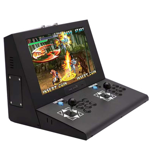 潘多拉盒6双人迷你游戏机格斗小型19寸可拆台式街机月光宝盒摇杆