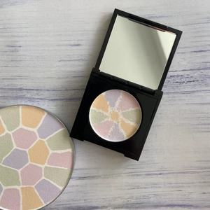 送粉扑 日本elegance粉饼e大饼小样分装压盘试色控油定妆雅莉格丝