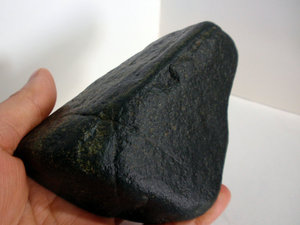 550克崂山绿石海底玉墨玉原石把件雕料海冲籽料青岛特产玉-99-1