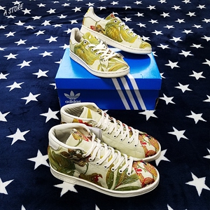 adidas 三叶草stan smith菲董pw刺绣花色史密斯板鞋cg4103 b25383图片
