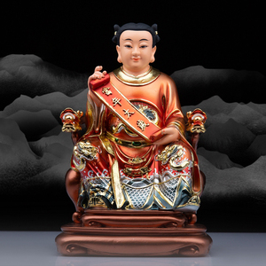 当年太岁树脂神像金缕彩壬寅值年太岁爷星君现代人物桌面摆件新品