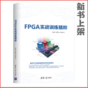 FPGA实战训练精粹 Verilog开发编程 FPGA开发流程 FPGA设计方法 FPGA项目开发技术实战案例教程书籍 VGA设计与实现 DDR3/PCI-e开发