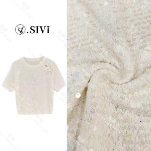 SIVI【靓丽人生】2024新款时尚休闲气质新中式百搭毛衣F3285