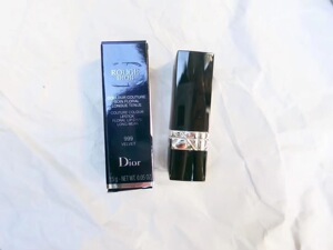 现货~Dior/迪奥 哑光口红100/丝绒口红999 中样1.5g