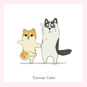 【spongecake】原创卡通可爱哈士奇二哈柴犬 纹身贴纸 防水持久