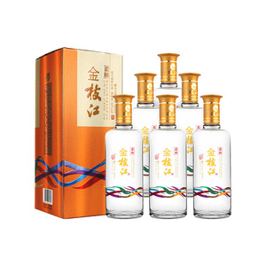 柔和金枝江42度500ml*6瓶口粮酒白酒整箱固液法经典浓香柔和窖藏