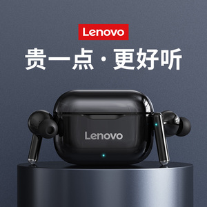 联想lp1无线蓝牙耳机男士无延迟电竞游戏专用入耳式typec接口充电超长