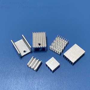 电子元器件散热片 栅栏式铝材质导热片 金属铝传导热材料 吸热垫