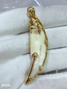 虎爪吊坠熊爪