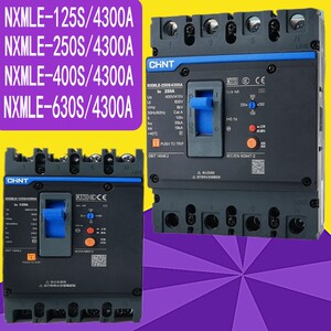 正泰昆仑NXMLE-125S 250S 400S 630S/4300A 100A 250A 400A断路器