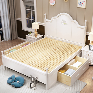 5米网红公主床1.35米储物