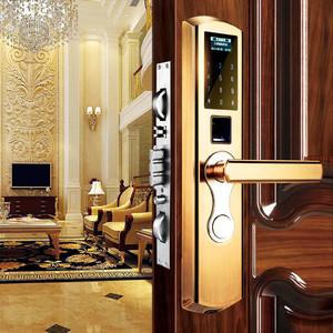 香港久邦智能 指纹锁 密码锁 刷卡 c级锁芯8089