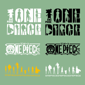 海贼王路飞乔巴英文字母烫画热转印贴画卡通动漫衣服贴花衣服图案