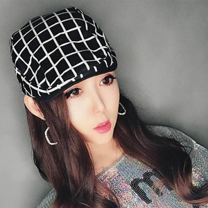 女士帽子春夏天时尚防晒休闲鸭舌帽情侣青年贝雷帽遮阳女前进帽