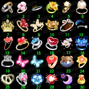 劲舞团伊人心戒指