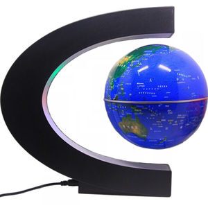 磁悬浮地球仪LED发光自转办公桌面装饰摆件创意科技生日学生礼物
