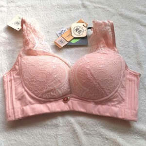 特价包邮魔素38/85b杯加厚款背心式蕾丝无钢圈内衣文胸调整侧收
