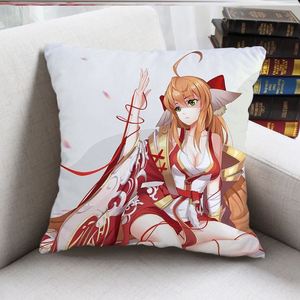 狐妖小红娘diy抱枕来图定制双面周边同款 女生可爱礼物可拆洗靠枕