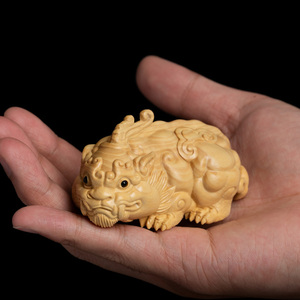 001人付款天猫珍如意 葫芦貔貅手把件桃木手工雕刻男士随身文玩礼品绿