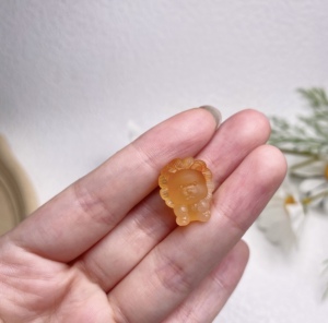 小狮子吊坠 项链锁骨链挂坠百搭小动物小众设计狮子座可爱