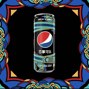 百事2018上海时装周摩登罐8上海时装周可乐(秋冬款)