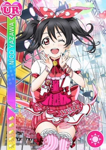 【千秋入梦】ll lovelive 矢泽妮可 街机 放学后 打歌服 cos定制