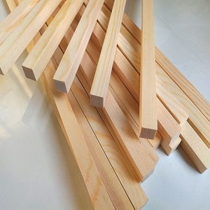 1*2x3 4 5 6 7 8 9cm松木diy手工模型材料小木条木方木线条木块实