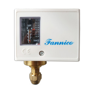 Fannico压力开关FNC-K6压力差控制器-0.7-6Bar低压压差开关0.6Mpa