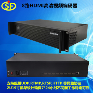 8路HDMI高清视频编码器 HDMI转IPTV DTMB调制器数字电视系统